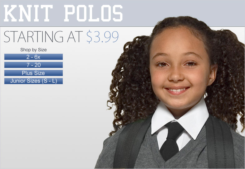 Girls Uniforms - Polos