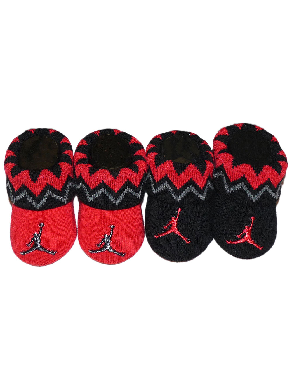 Jordan Baby Boys' 2-Pack Sock Booties