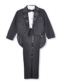 Kaifer 5-Piece Tuxedo with Tails (Sizes 4 – 7) - CookiesKids.com