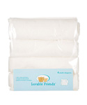 Luvable Friends “Comfort Cloth” 4-Pack Cloth Diapers - CookiesKids.com