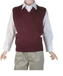 V-Neck Sweater Vest (Sizes 4-7) - CookiesKids.com