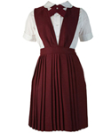 Alternating Three Pleat V-Neck Jumper (Sizes 2-6X) - CookiesKids.com