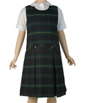 Cookie's Brand Scoop Neck Jumper with Kick Pleats (Plus Sizes) - CookiesKids.com