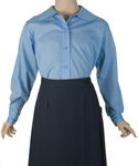 U.S. Polo Assn. L/S Peter Pan Blouse (Sizes 8 - 20)  - CookiesKids.com