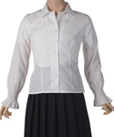 French Toast L/S Peasant Blouse (Sizes 7 - 20) - CookiesKids.com