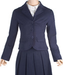 French Toast Girls Cotton Twill Blazer (Sizes 7 - 20)  - CookiesKids.com