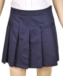 French Toast Grosgrain Pleated Scooter (Sizes 7 – 20) - CookiesKids.com