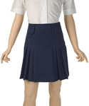 French Toast Pleat and Tab Skirt (Plus Sizes) - CookiesKids.com
