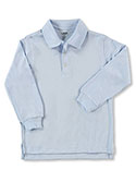 French Toast Unisex L/S Knit Polo Shirt (Sizes 4 – 7) - CookiesKids.com