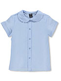 French Toast S/S Peter Pan Fitted Shirt (Sizes 10C – 46C) - CookiesKids.com