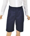 French Toast Boys Pleated Front Twill Short with Adjustable Waist (Size 8 – 20) - CookiesKids.com
