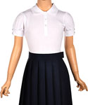 French Toast “Rhinestone” S/S Knit Polo (Sizes 2T – 6X) - CookiesKids.com