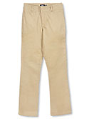 Lee Uniforms Girls Bootcut Khaki Pants (Junior Sizes 0 – 17) - CookiesKids.com