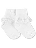 Piccolo Girls Christening Socks (Sizes 3 – 5.5) - CookiesKids.com