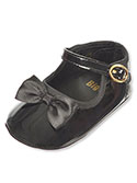 Big Oshi Mary Jane Shoes with Bow (Infant Girls Sizes 0 - 4) - CookiesKids.com