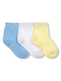 Big Oshi 3-Pack Infant Crew Socks (Sizes 0M – 24M) - CookiesKids.com
