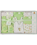 Big Oshi “Teddy & Numbers” 10-Piece Layette Gift Set (Newborn Size) - CookiesKids.com