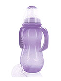 Nuby 3-Stage Non-Drip Standard Neck Bottle (11 oz.) - CookiesKids.com
