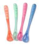 Nuby Hot Safe Spoons - CookiesKids.com