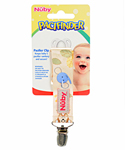 Nuby Pacifinder Ribbon Pacifier Clip - CookiesKids.com