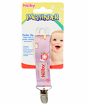 Nuby Pacifinder Ribbon Pacifier Clip - CookiesKids.com