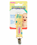 Nuby Pacifinder Ribbon Pacifier Clip - CookiesKids.com