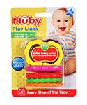 Nuby Play Links Teether (Ages 3M +) - CookiesKids.com