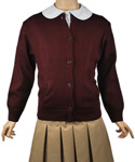 T.Q. Knits Control-Pil Button-up Cardigan (Sizes 7 - 16) - CookiesKids.com