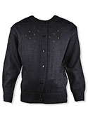 T.Q. Knits Control-Pil Perforated Cardigan (Sizes 4 – 7) - CookiesKids.com