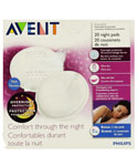 Avent 20-Pack Disposable Night Pads - CookiesKids.com
