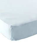Luvable Friends “Solid” Portable Crib Sheet (24” x 38”) - CookiesKids.com