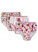 Sesame Street “Spring Flowers” 3-Pack Girls Panties (Sizes 2T – 4T) - CookiesKids.com