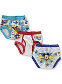 Mickey Mouse “Club Friends” 3-Pack Boys Briefs (Sizes 2T – 4T) - CookiesKids.com