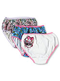 Monster High “Ghoulie Gal” 3-Pack Girls Panties (Sizes 4 – 6X) - CookiesKids.com