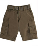 LR Scoop “Modern Fit” Belted Cargo Shorts (Sizes 8 – 18) - CookiesKids.com