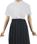 Eddie Bauer Peter Pan Collar S/S Blouse (Sizes 7 – 20) - CookiesKids.com