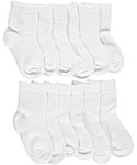 Big Oshi 6-Pack Crew Socks (Sizes 0M – 24M) - CookiesKids.com