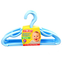 Nuby 10-Pack Children’s Hangers - CookiesKids.com
