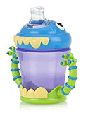 Nuby “iMonster” No-Spill Cup (7 oz.) - CookiesKids.com