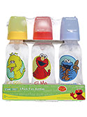 Sesame Street “Classic Trio” 3-Pack Baby Bottles (9 oz.) - CookiesKids.com