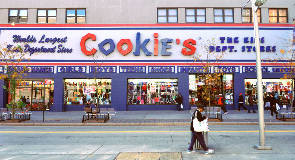 Cookie's storefront
