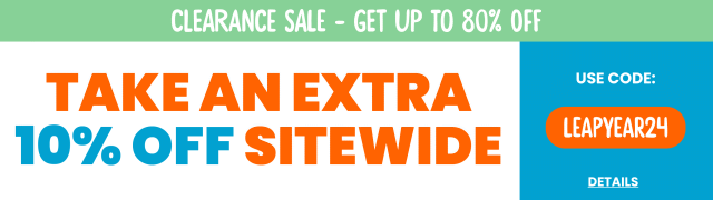 CLEARANCE SALE - GET UP TO 80% OFF - TAKE AN EXTRA 10% OFF SITEWIDE! Use code: LEAPYEAR24. Expires 2/29/2024, 11:59 PM PST.