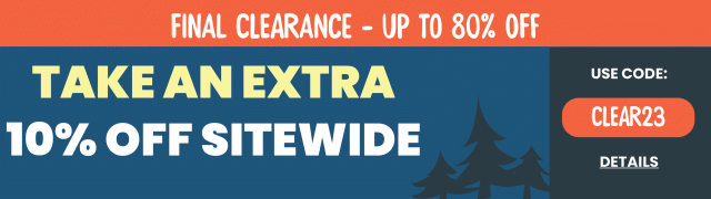 FINAL CLEARANCE - UP TO 80% OFF. TAKE AN EXTRA 10% OFF SITEWIDE! Use code: CLEAR23. Expires 9/30/2023, 11:59 PM PST.