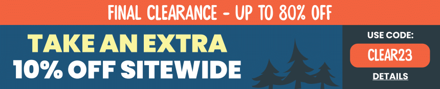 FINAL CLEARANCE - UP TO 80% OFF. TAKE AN EXTRA 10% OFF SITEWIDE! Use code: CLEAR23. Expires 9/30/2023, 11:59 PM PST.