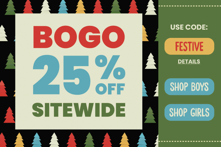 BOGO 25% OFF SITEWIDE! Use code: FESTIVE. Expires 12/4/2023, 11:59 PM PST.