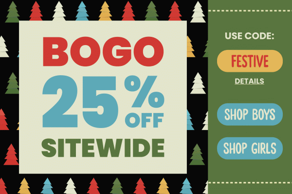 BOGO 25% OFF SITEWIDE! Use code: FESTIVE. Expires 12/4/2023, 11:59 PM PST.