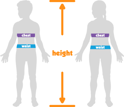 Husky Boys Pants Size Chart