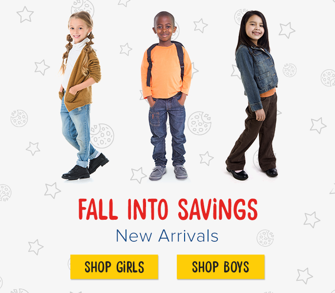 Fall Into Savings. New Arrivals.