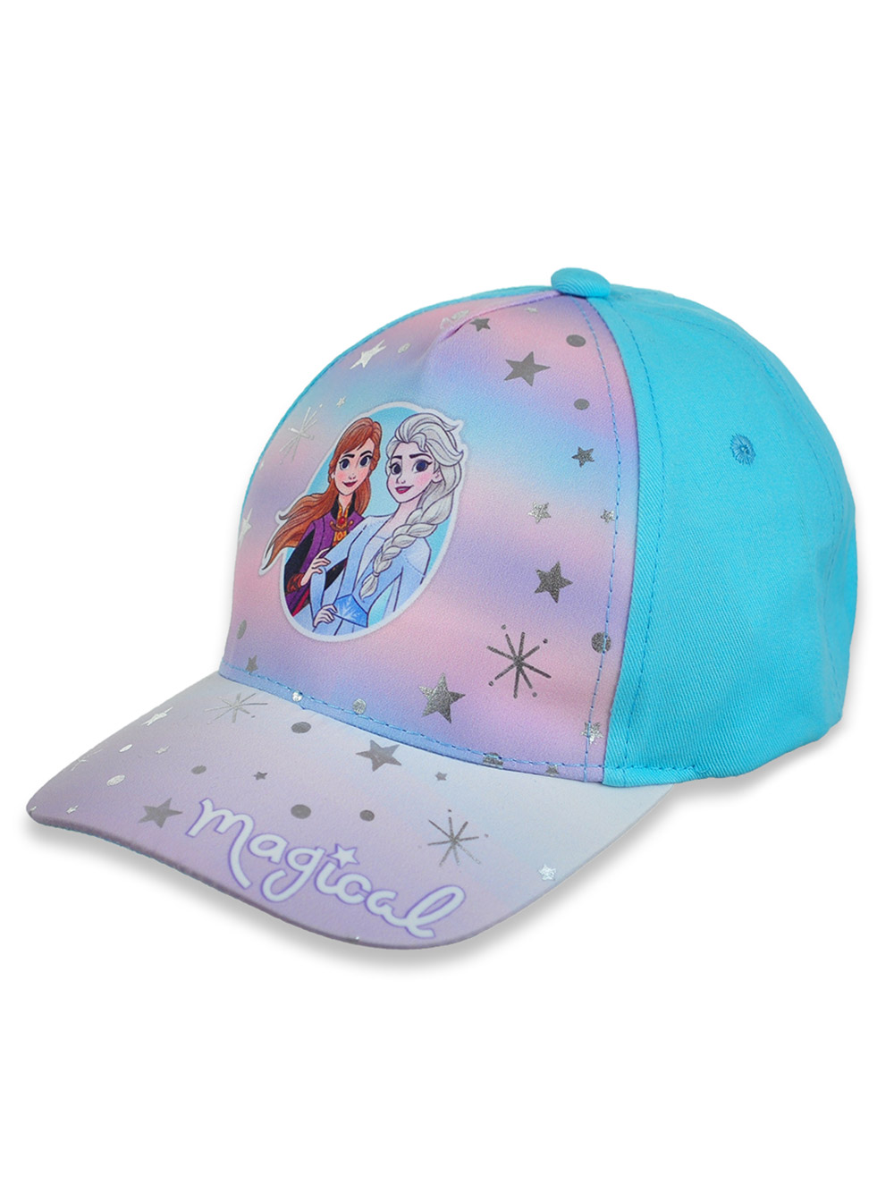 Disney Frozen Baseball Cap Pink Hat Elsa & Anna New