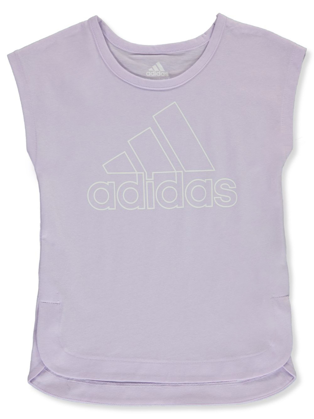 girls pink adidas t shirt